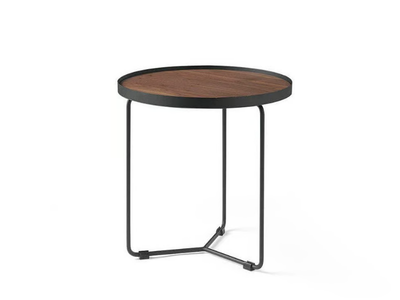 2028 - Round glass and steel coffee table _ Angel Cerdá