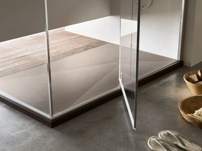 GRES - LAMINAM - Anti-slip composite material shower tray