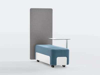 PRIVÈE - Upholstered pouf _ Ares Line