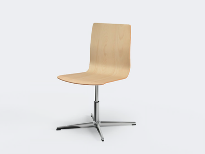 WOODY - With 4-spoke base chair _ Ares Line