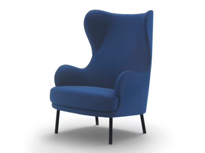 BRIGITTE - Bergere fabric armchair with armrests _ arflex