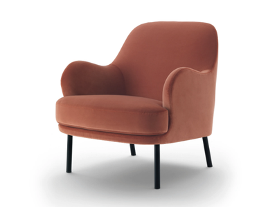 BRIGITTE - Fabric armchair with armrests _ arflex