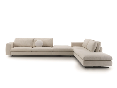 LEENUS - Sectional fabric sofa _ arflex