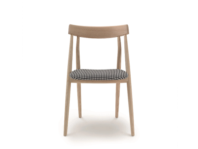 LIZZY - Solid wood chair with integrated cushion _ arflex
