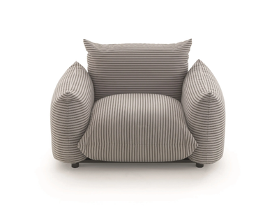 MARENCO OUTDOOR - Fabric garden armchair with armrests _ arflex