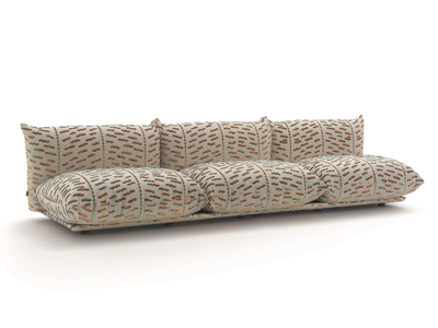 MARENCO - Sofa with removable cover without armrests _ arflex