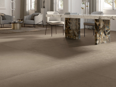 BALANCE - TAN - Porcelain stoneware wall/floor slabs with resin effect _ ARIOSTEA