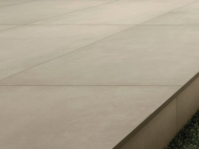CM2 NEXT GREIGE - Outdoor porcelain stoneware wall/floor tiles with concrete effect _ ARIOSTEA