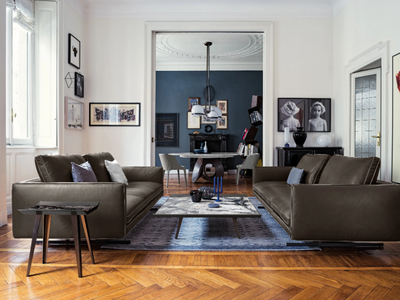 MOSS - 3 seater fabric sofa _ Arketipo