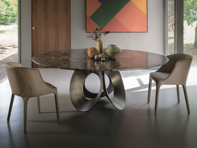 ORACLE - Round marble living room table _ Arketipo