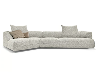 STARMAN - 3 seater sectional fabric sofa _ Arketipo