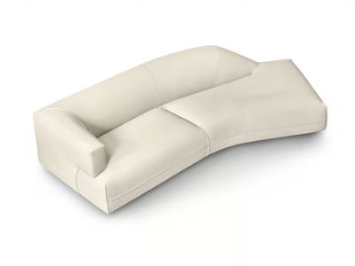 STARMAN - Upholstered leather day bed _ Arketipo