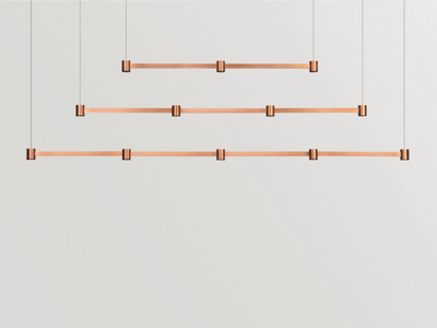 ART MODULAR - LED brass pendant lamp _ Arkoslight