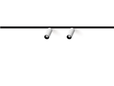 FIT 20 48V DOUBLE - LED aluminium track-Light _ Arkoslight