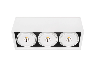 ORBITAL SURFACE 3 LARK-111 - LED ceiling aluminium spotlight _ Arkoslight