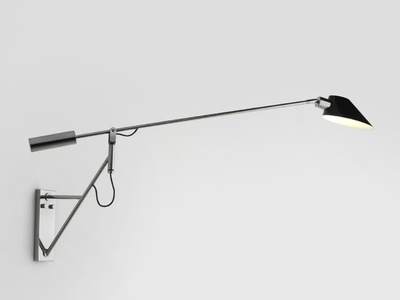 COHEN + - Adjustable metal wall lamp with fixed arm _ Aromas del Campo
