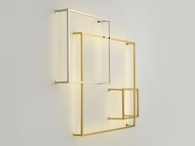 CUBE - LED metal wall lamp _ Aromas del Campo