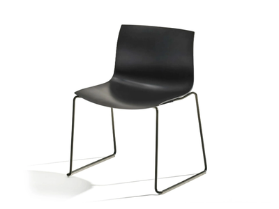 CATIFA CARTA - Sled base PaperShell chair _ Arper