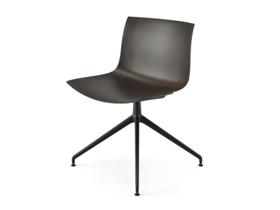 CATIFA CARTA - Swivel trestle-based PaperShell chair _ Arper