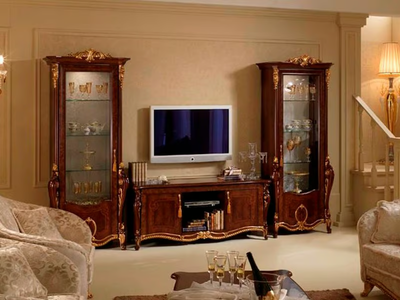 DONATELLO - Classic style wooden TV cabinet _ Arredoclassic