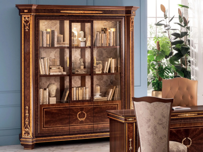 MODIGLIANI - Wood and glass display cabinet _ Arredoclassic