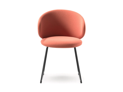 BELLE SL/ns - Sled base fabric chair _ Arrmet