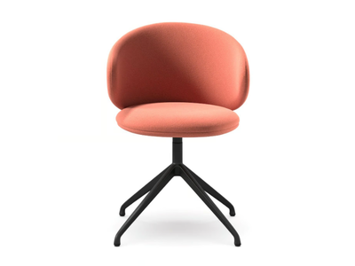 BELLE SP - Swivel with 4-spoke base fabric chair _ Arrmet