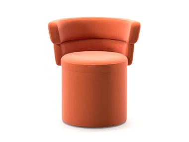 DAM TUB - Fabric easy chair with armrests _ Arrmet