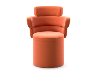 DAM XL TUB - Fabric easy chair high-back _ Arrmet