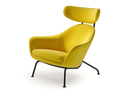 DOPO RELAX - Bergere fabric armchair with headrest _ Arrmet