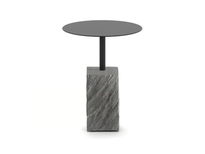 ROCKS 30 - Round piasentina stone coffee table _ Arrmet