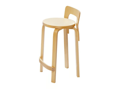 K65 - High birch stool _ Artek