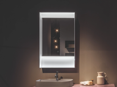 DAMA - Bathroom mirror with Dualite® frame _ ARTELINEA