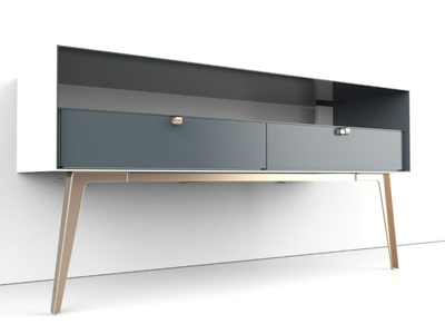 DAMA - Dualite® bathroom cabinet with drawers _ ARTELINEA