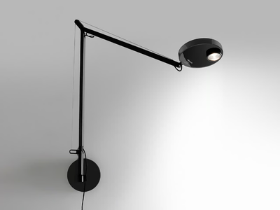 DEMETRA PROFESSIONAL - LED aluminium wall lamp with swing arm _ Artemide