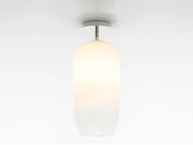 GOPLE - LED blown glass ceiling lamp _ Artemide