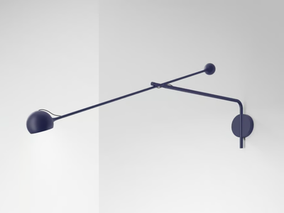 IXA - Adjustable metal wall lamp with swing arm _ Artemide