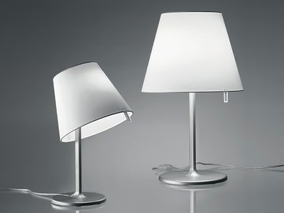 MELAMPO - Adjustable silk bedside lamp _ Artemide
