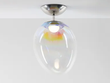 STELLAR NEBULA - Blown glass ceiling lamp _ Artemide