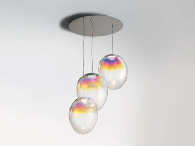 STELLAR NEBULA - Blown glass pendant lamp _ Artemide