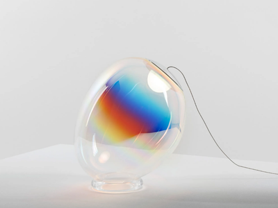 STELLAR NEBULA - Blown glass table lamp _ Artemide