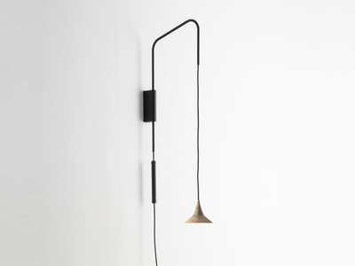 UNTERLINDEN - LED brass wall lamp _ Artemide