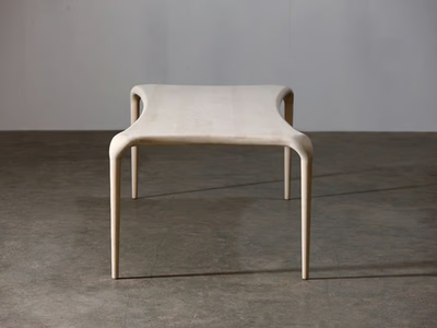 CASTULA - Rectangular solid wood dining table _ Artisan