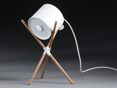 SHIFT - LED adjustable wooden table lamp _ Artisan