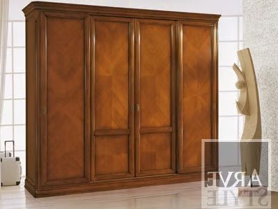 CAPRI - Solid wood wardrobe with sliding doors _ Arvestyle