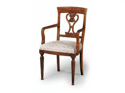 CAVOUR - Solid wood chair open back _ Arvestyle