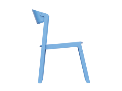 ATELIER - Stackable oak chair _ Askia