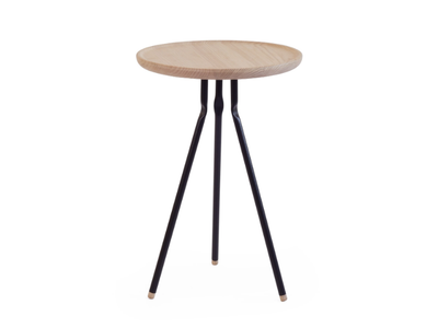 BEND SIDE TABLE - Round ash coffee table _ Askia