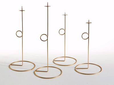 ROMAN - Metal candlestick _ atipico