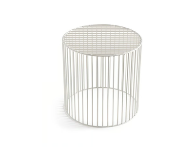 TAMBURO - Low round iron coffee table _ atipico